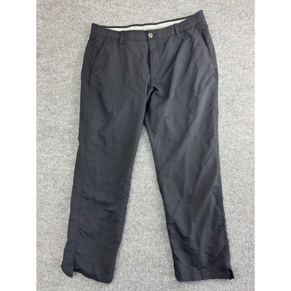 Under Armour Other - Under Armour Performance Pants Men's 38x30 Black Straight Leg Comfort Waist Golf